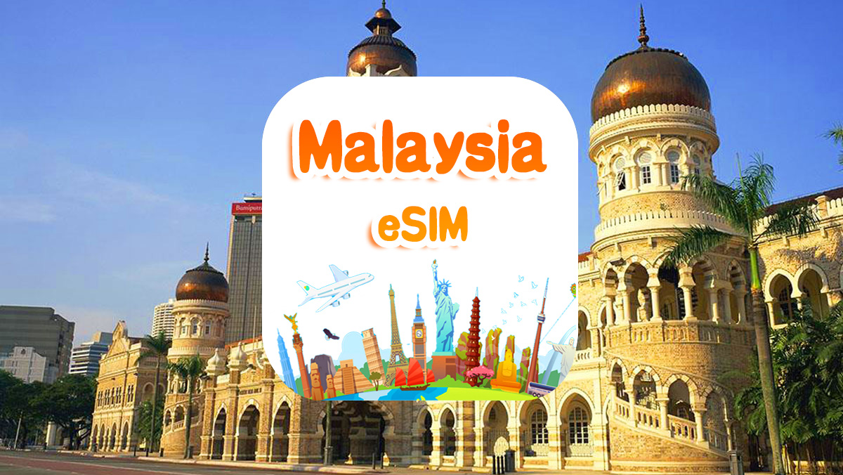 Data berkecepatan tinggi eSIM 4G/5G Malaysia tanpa kode QR kartu