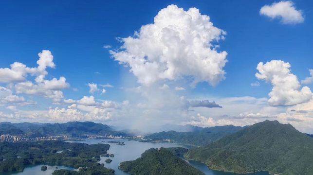 浙江杭州千島湖希爾頓直升機飛行體驗【俯瞰天下為公/黃山尖/農夫山泉取水口】