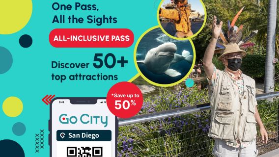 Go City サンディエゴ周遊パス【公式直営/50以上の人気観光スポット/サンディエゴ動物園含む】San Diego All-Inclusive Pass