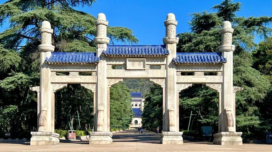 南京+中山陵景區+明孝陵+美齡宮+音樂台+鐘山風景名勝區一日遊