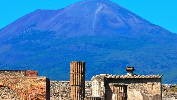 ローマ発 ポンペイ＆ソレント日帰りツアー＋ランチ＋リモンチェッロ試飲