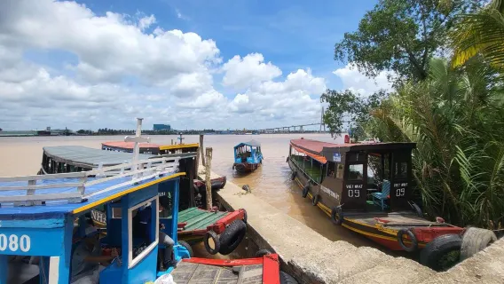 Luksus join-in tur til Cu Chi-tunnelerne og Mekong Delta i lille gruppe fra Ho Chi Minh-byen