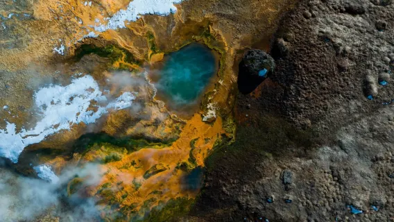 Iceland helicopter tour to explore volcanic wonders (Hengill volcano/overview of eruption zone/optional volcanic wonders + round-trip from Reykjavik)