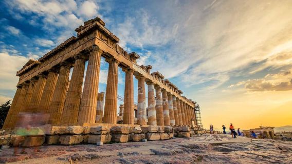 Atene: tour per piccoli gruppi con biglietti per l'Acropoli inclusi