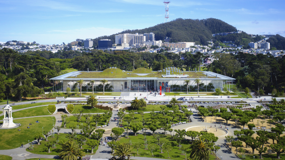 lawatan sehari di California Academy of Sciences, San Francisco, Amerika Syarikat