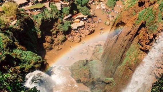 Marrakech : Excursion aux Cascades d'Ouzoud, Randonnée Guidée et Option Bateau