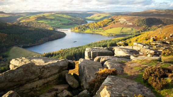 perjalanan satu hari Taman Nasional Peak District + Derbyshire|Kelompok kecil yang indah|pulang pergi pulang pergi Manchester