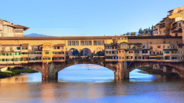 Pemandu pelancong berbahasa Cina berjalan kaki di Florence + Muzium Akademi Florence + Istana Pitti + Rumah Dante