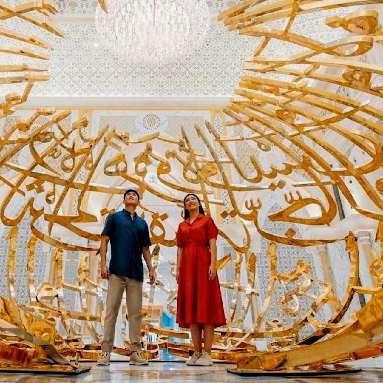 Abu Dhabi: Private City Tour + Sheikh Zayed Grand Mosque + Qasr Al Watan Palace