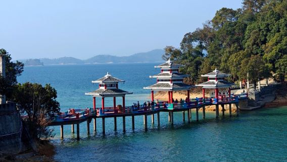 河源萬綠湖+鱷湖公園+太平古街+恐龍文博園【多種套餐一日遊】