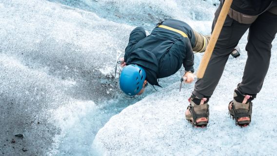 Sólheimajökull: Begeleide gletsjerwandeling (gemakkelijk)