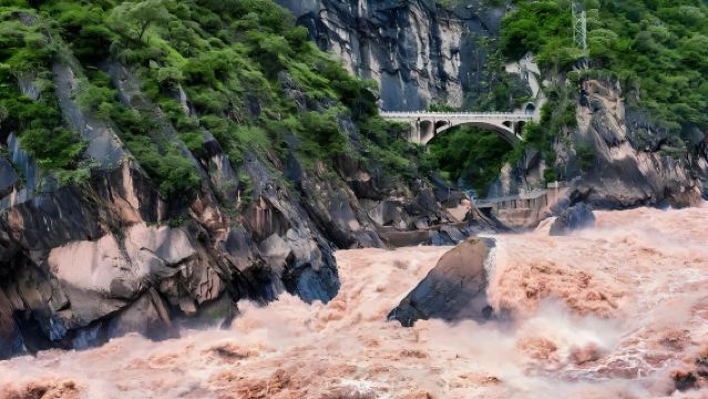Lijiang Eintägige Englischsprachige Kleingruppen-Tour: Tiger Leaping Gorge und Schwarzer Drachen Teich