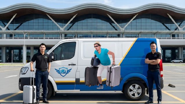 Nha Trang Flughafen SafeBTS Gepäcktransportservice (Buchung am selben Tag möglich)