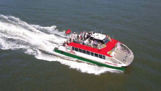 Verenigde Staten New York: Expreslijn boottocht naar het Vrijheidsbeeld in New York | Rondleiding in het Engels