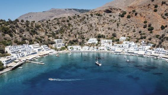 Tour of Loutro Village including a typical Cretan lunch