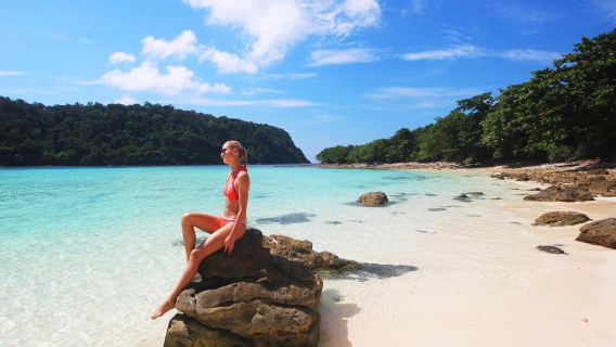 Excursion d'une journée aux îles Rok et Haa en Thaïlande|Excursion en île et snorkeling|Départ possible depuis Phuket, Krabi ou Koh Lanta