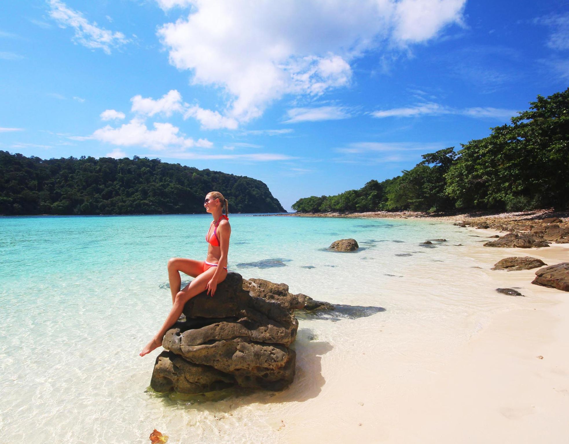 Thailand Ko Rok + Ko Haa 1-day tour|Island hopping + snorkeling|Optional departure from Phuket, Krabi, or Lanta