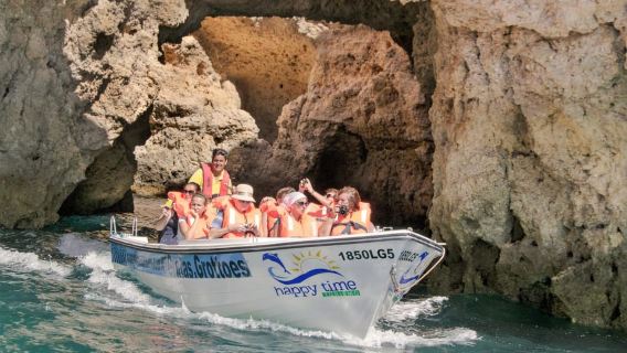Lagos: Ponta da Piedade Rock Formations Guided Boat Tour