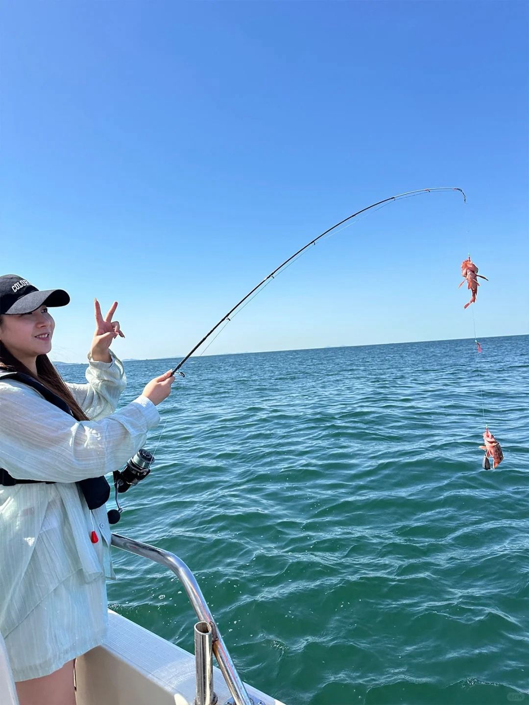 舟山海釣包船朱家尖快艇拼船遊釣東海租船釣魚長橋海洋旅遊艇浙江漁船老周