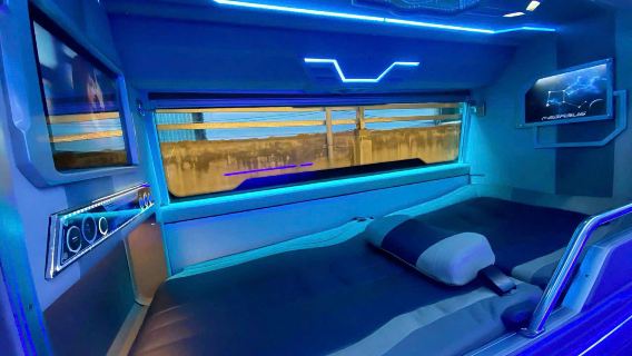 Sapa Express - Autobus di lusso con cuccetta dal Distretto di Sa Pa all'aeroporto di Hanoi