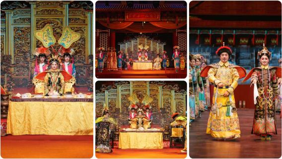 Pengalaman Museum Masakan Kekaisaran Yuxiandu Beijing (Pengalaman mewah Kaisar + pertunjukan tari rakyat Tiongkok kuno + perjamuan istana + pengalaman kostum kuno opsional + kunjungan museum)