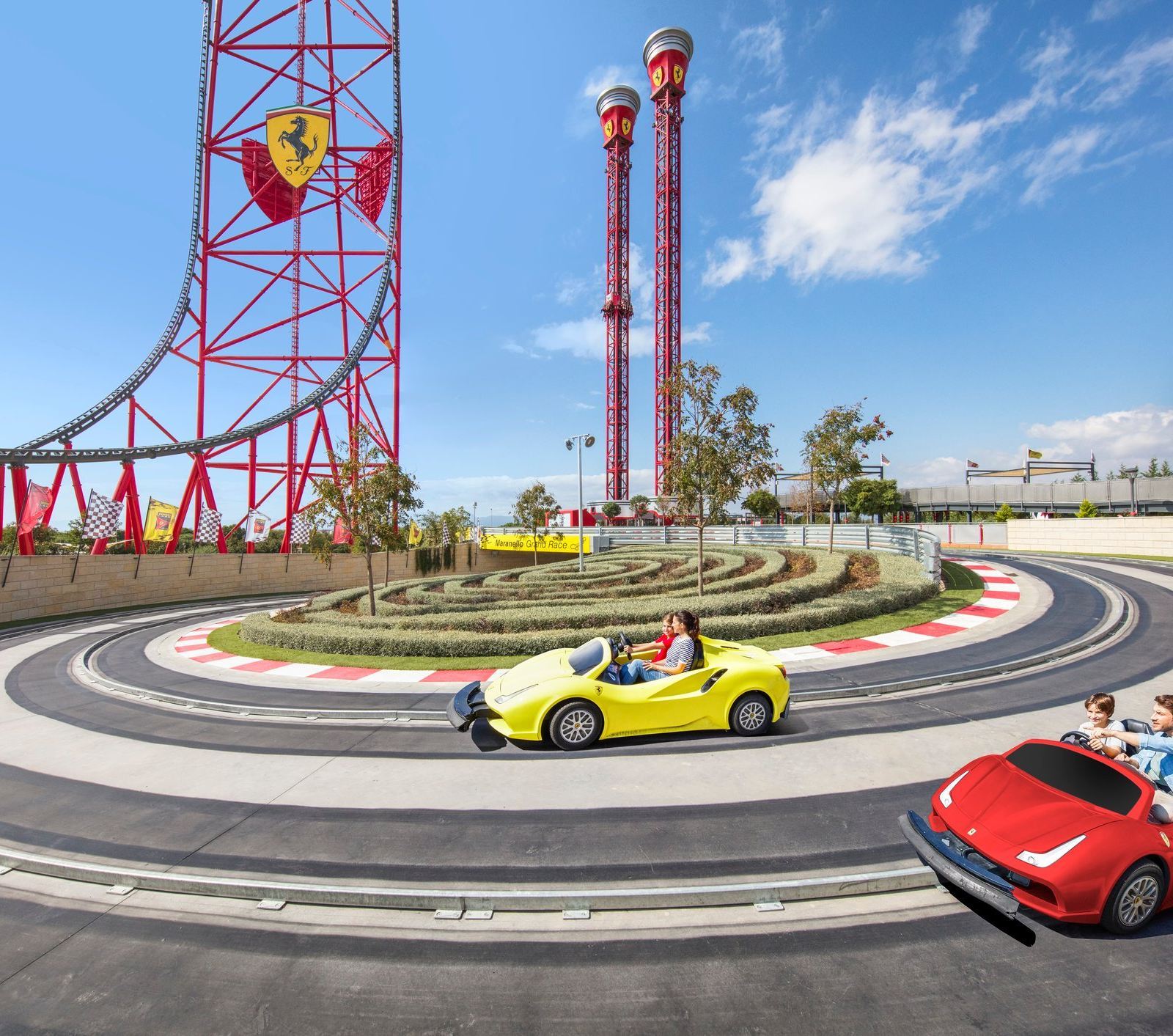 巴塞隆納來回-巴塞羅那法拉利公園一日遊【中文包車】