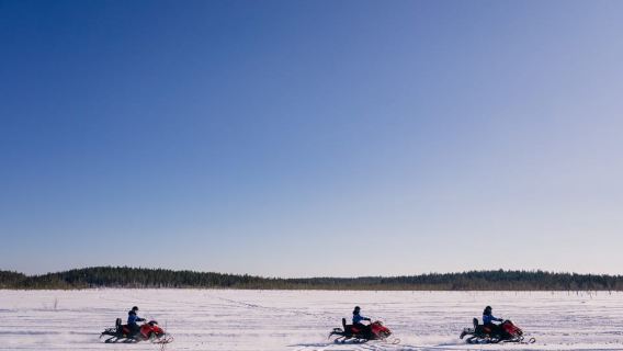 로바니에미: 야생으로 떠나는 스노모빌 사파리