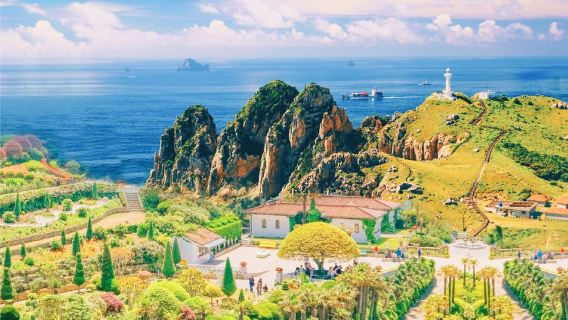 Busan: Hidden Gem Geoje & Oedo Botania Island & Cable car