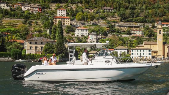 4-stündige private Bootstour auf dem Comer See