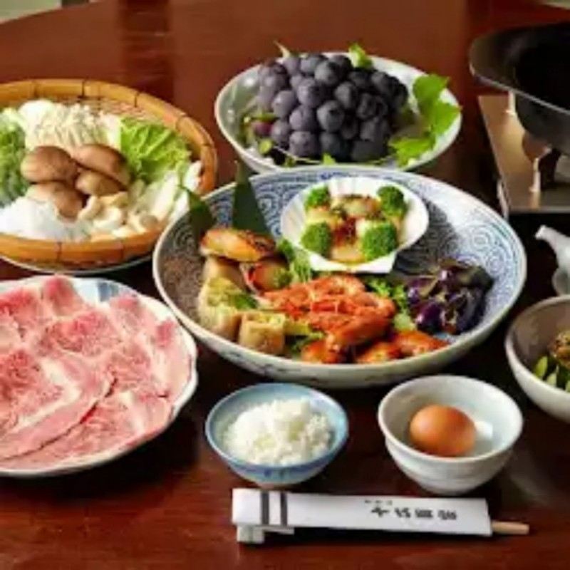 158 popular Japanese influencer restaurant Kyoto Sukiyaki famous restaurant Marutamachi Junidanya Main Store