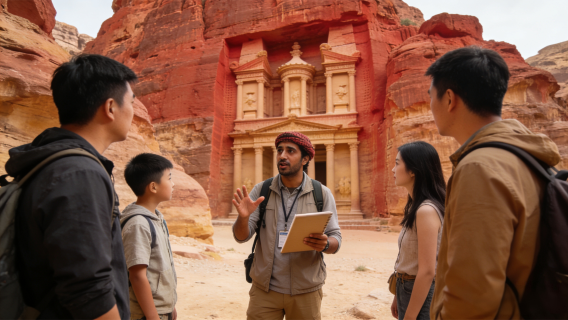 佩特拉古城中文講解丨人工講解丨2-6人小團丨拼團/獨立包團可選