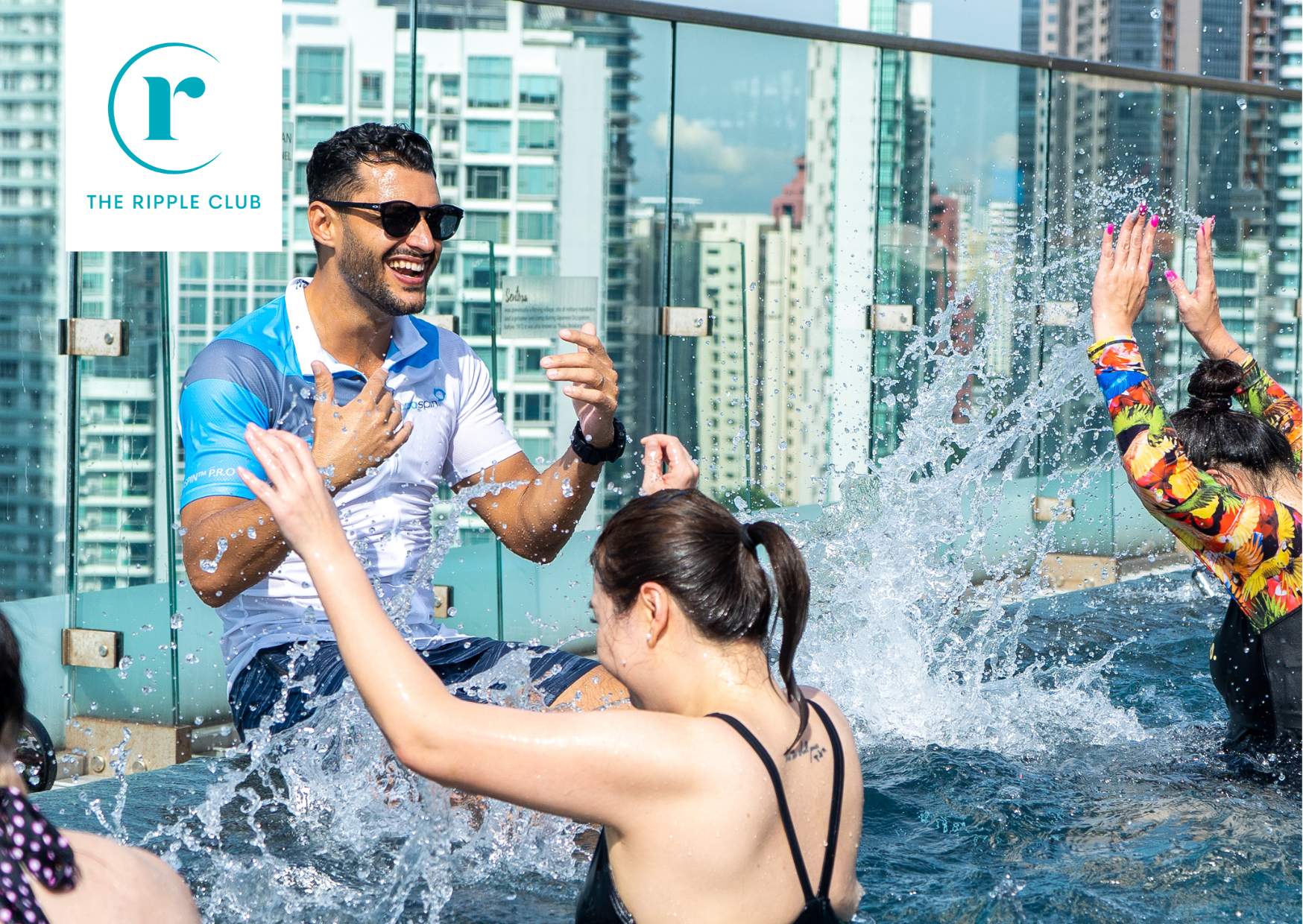 The Ripple Club Water Cycling experience in Singapore