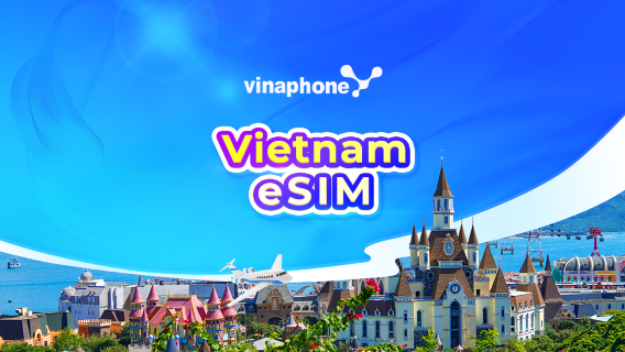 Vietnam Vinaphone 5G eSIM | TikTok & ChatGPT verfügbar | Tagespaket/Datenpaket | 1–30 Tage | 24-Stunden-Abrechnung | QR-Code