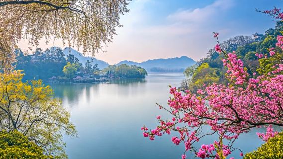 [Dari Shanghai] Tur Harian Danau Barat & Kuil Lingyin & Puncak Feilai: Mobil Pribadi+Tiket