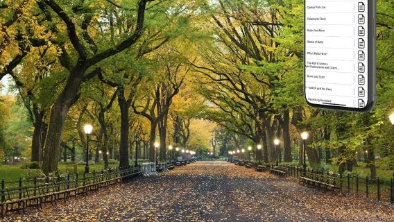 紐約城市：中央公園自助徒步導覽