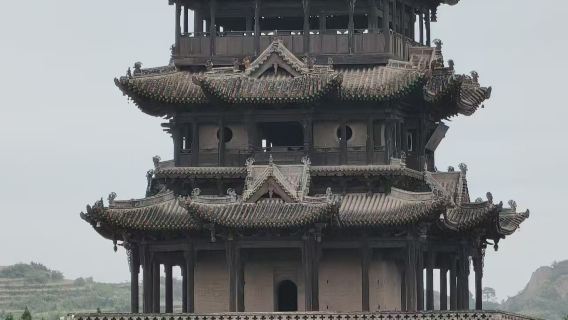 [Xinjiang + Wanrong] Kuil Fusheng + Kuil Longxing + Pejabat Jiangzhou + Kuil Houtu + Menara Feiyun (1 Hari Mendalam)