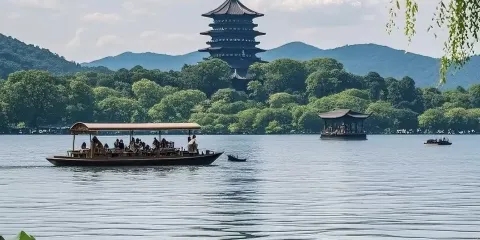 杭州日遊人間天堂 - 西湖風景名勝區及遊船靈隱寺(上海/杭州出發)