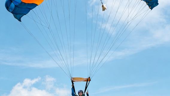 Cairns Innisfail Ocean View Skydiving [Optional City Transfers | Photos & Videos Available for Purchase | Grass/Beach Landing | Overlooking the Great Barrier Reef | Skyone Skydiving]
