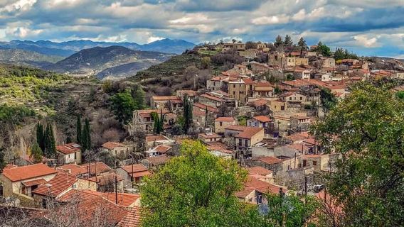 From Larnaca/ Ayia Napa: Troodos Kykkos, Throni & Kakopetria