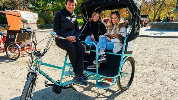 Central Park Private Pedicab Tour (60 mins)