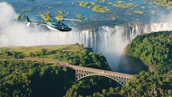 Victoria Falls helicopter experiences