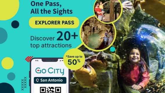 Go City サンアントニオ自選パス【公式運営/20以上の人気観光スポット含む/シーワールド サン アントニオ】|サンアントニオ・エクスプローラーパス