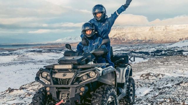 1-часовой тур на квадроциклах по вершинам Рейкьявика