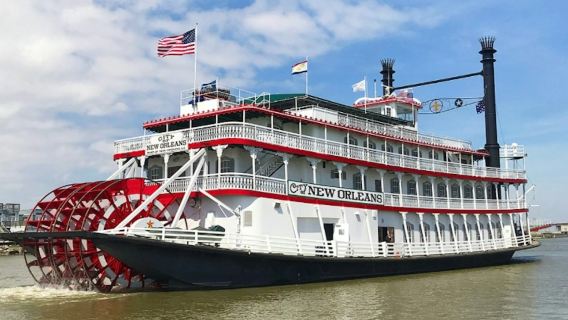 นิวออร์ลีนส์: ล่องเรือชมดนตรีแจ๊สในเวลากลางวัน พร้อมบริการอาหารกลางวัน (เลือกได้)