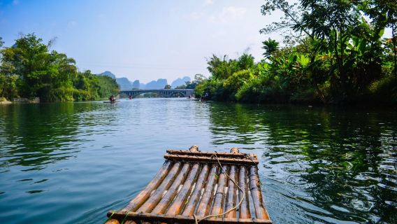 Guilin Yangshuo + Yulong River + Shili Gallery + Chaoyang Dam S-Bend / Adjustable private charter itinerary