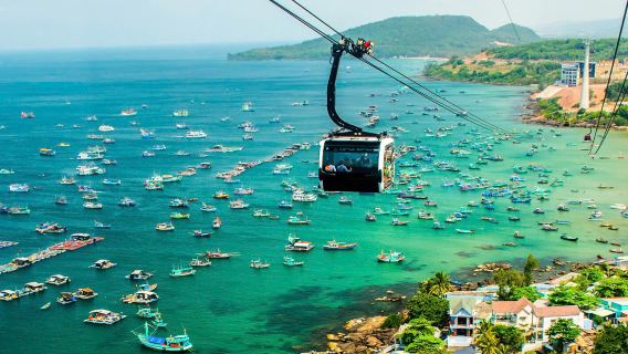 Phu Quoc 3-Island Adventure: Snorkeling, Aquatopia Water Park & Cable Car Ride