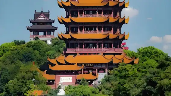 Wuhan one-day tour: Yellow Crane Tower Attractions Customizable|One order group|private charter|Multilingual guide G