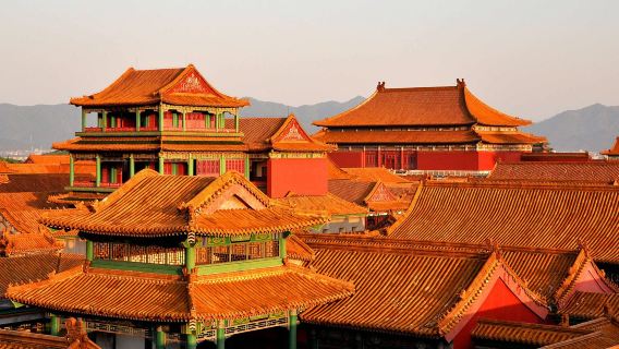 Hangzhou round-trip 1-day tour to Hengdian World Studios in Jinhua: Qin Dynasty Palace + Ming and Qing Dynasty Palaces + Guangzhou Street·Hong Kong Street