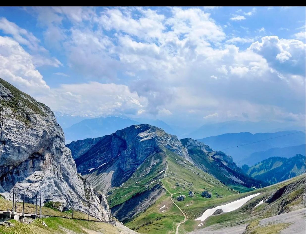 瑞士雙城三峰奇旅：教堂・獅像・廊橋與雪山全景