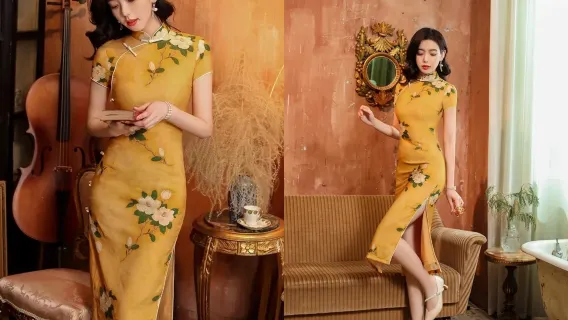 Pengalaman Qipao Shanghai Bund (Sewa Qipa + pembuatan kostum Hanfu opsional dengan tata rias + pemotretan luar ruangan opsional selama 1 jam dengan fotografer + kostum yang indah dan beragam + layanan berkualitas tinggi)
